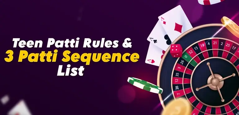 Teen Patti Rules & 3 Patti November List